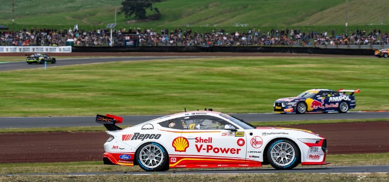 Modern circuit racing at Taupō Motorsport Park — motorsport photography by Ryan Watkinson