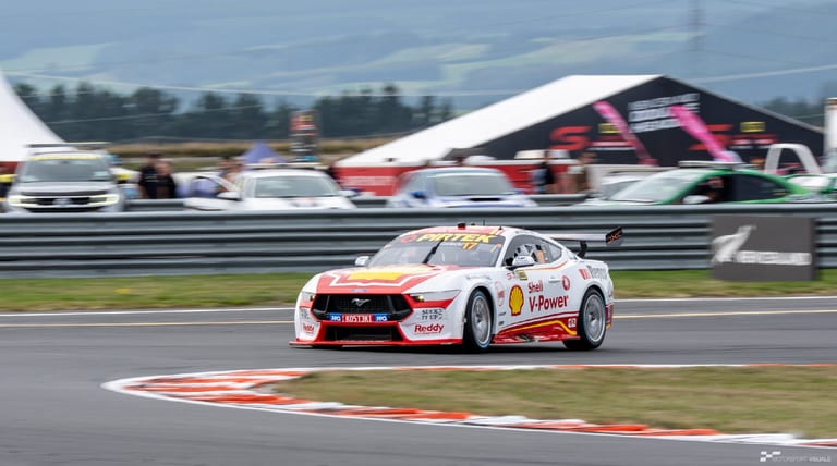 Modern circuit racing at Taupō Motorsport Park — motorsport photography by Ryan Watkinson