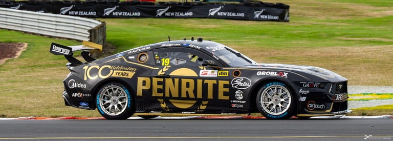 Modern circuit racing at Taupō Motorsport Park — motorsport photography by Ryan Watkinson