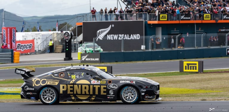 Modern circuit racing at Taupō Motorsport Park — motorsport photography by Ryan Watkinson