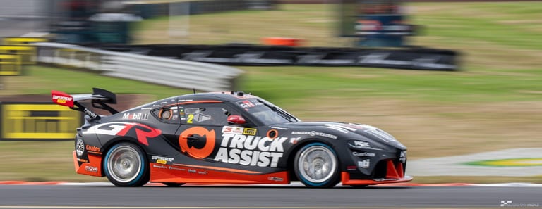 Modern circuit racing at Taupō Motorsport Park — motorsport photography by Ryan Watkinson