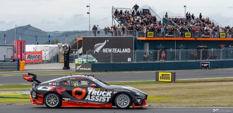 Modern circuit racing at Taupō Motorsport Park — motorsport photography by Ryan Watkinson