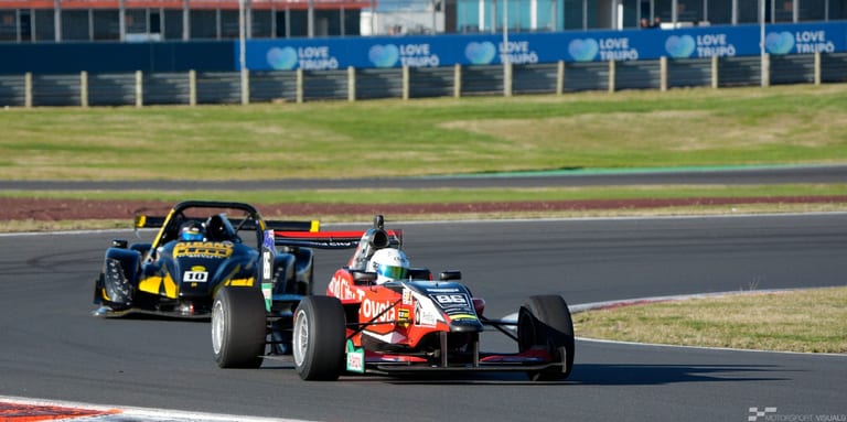 Open wheel racing at Taupō Motorsport Park — motorsport photography by Ryan Watkinson